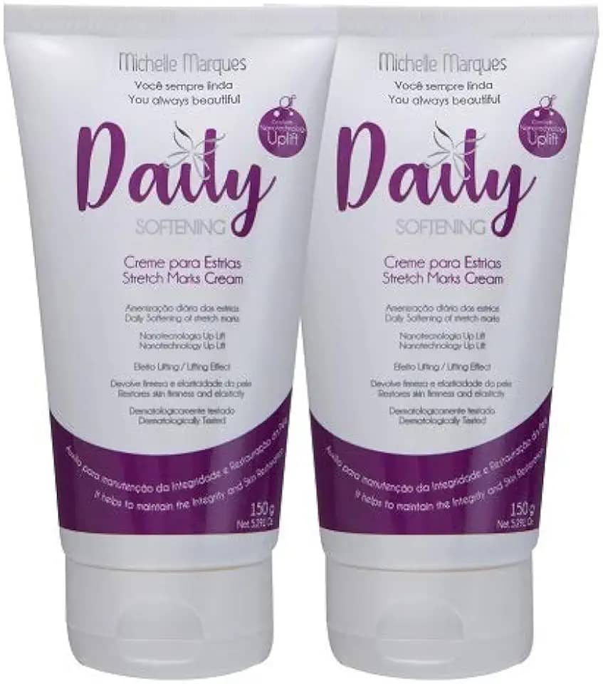 Kit 2 Cremes para Estrias Michelle Marques - Daily -