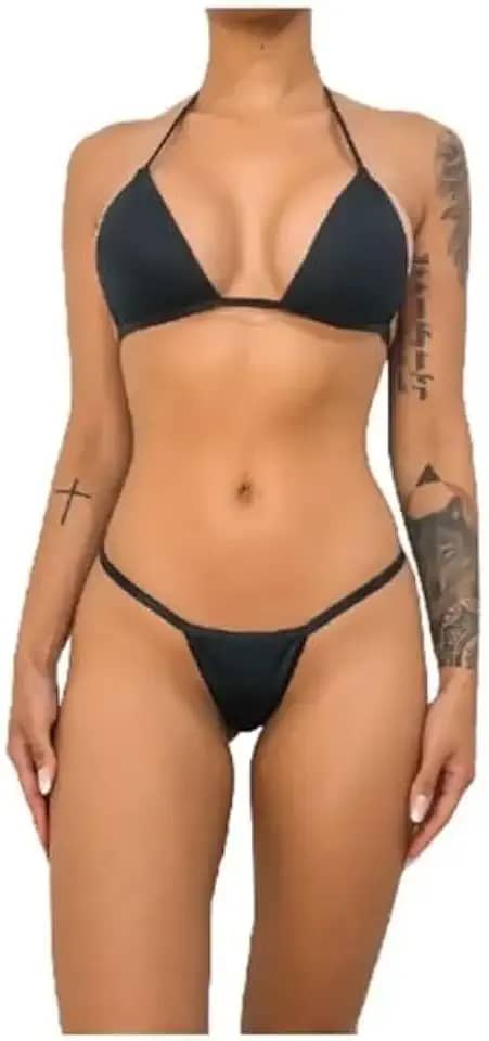 Kit Parafina Bronzeadora Gold 30g com Biquíni Tipo Fita