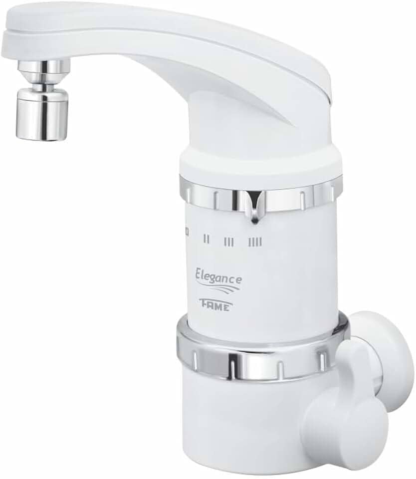 Torneira Elétrica Fame Elegance de Parede 4 Temperaturas Branca 127v, Branco