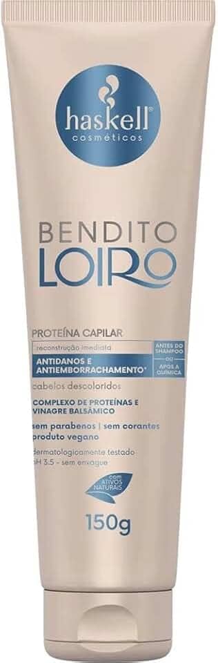 Haskell Proteína Capilar Bendito Loiro 150G