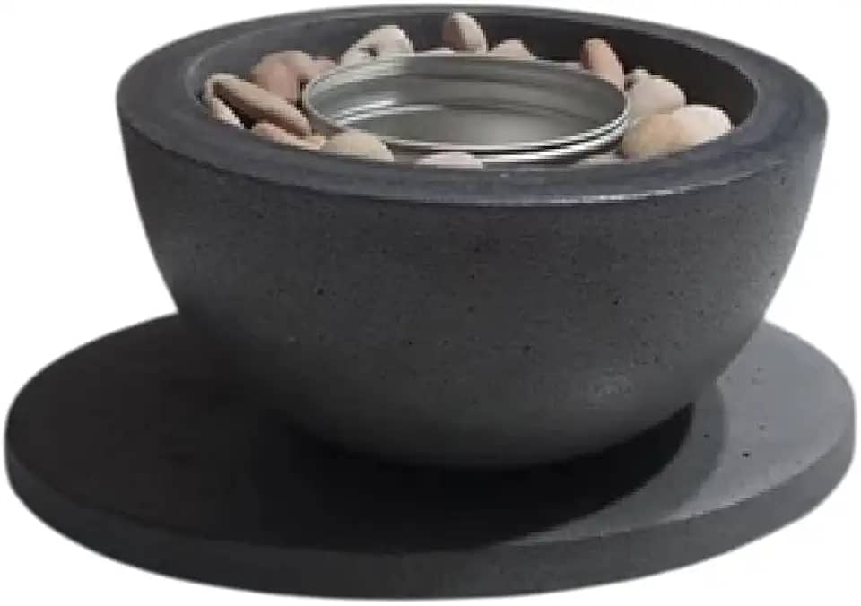 Lareira Ecologica Decorativa Cimento Fondue