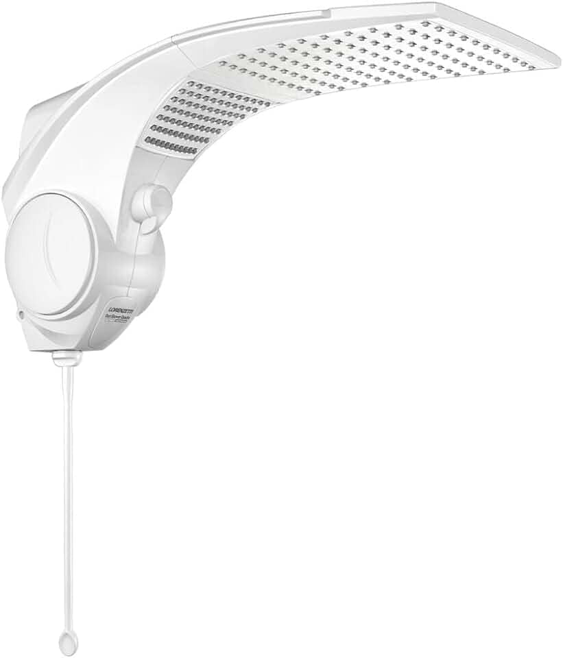 Duo Shower Quadra Turbo Eletrônico 220V 7500W, LORENZETTI, 7511049, Branco, Pequeno