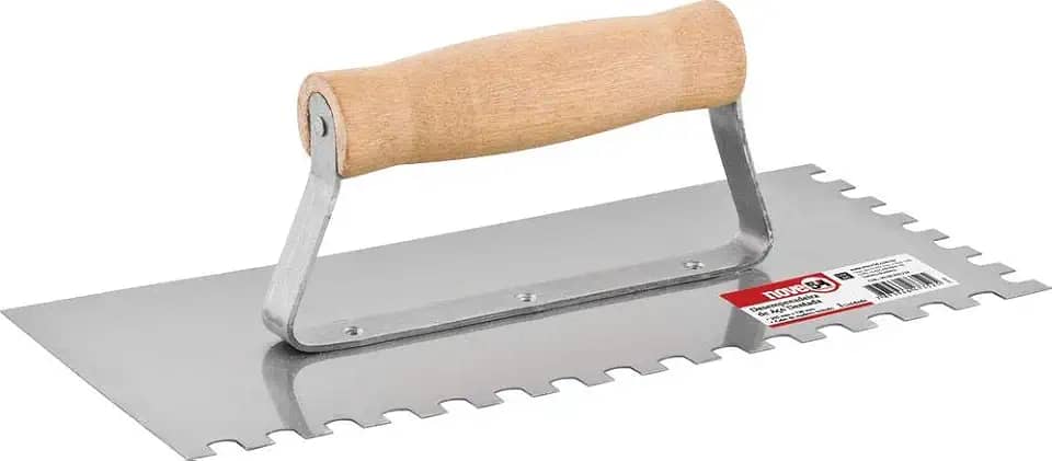 Nove54, Desempenadeira De Aço Dentada, 255 Mm X 120 Mm.