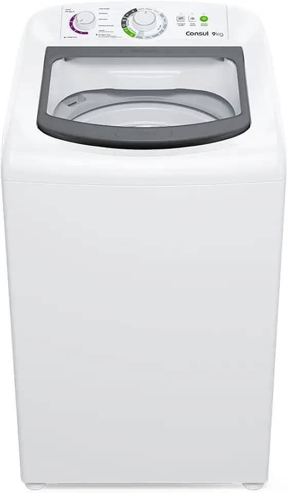 Máquina de Lavar Consul 9 kg Branca CWB09BB 110V