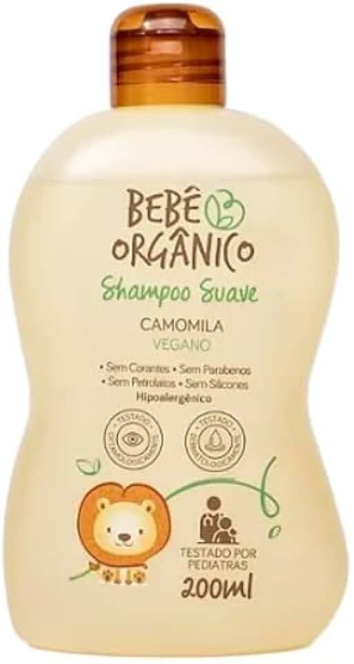 Shampoo Camomila Suave Bebê Orgânico - 200 ml