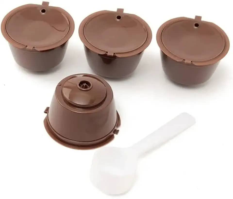Kit 4 Cápsulas Reutilizável Dolce Gusto Recarregável