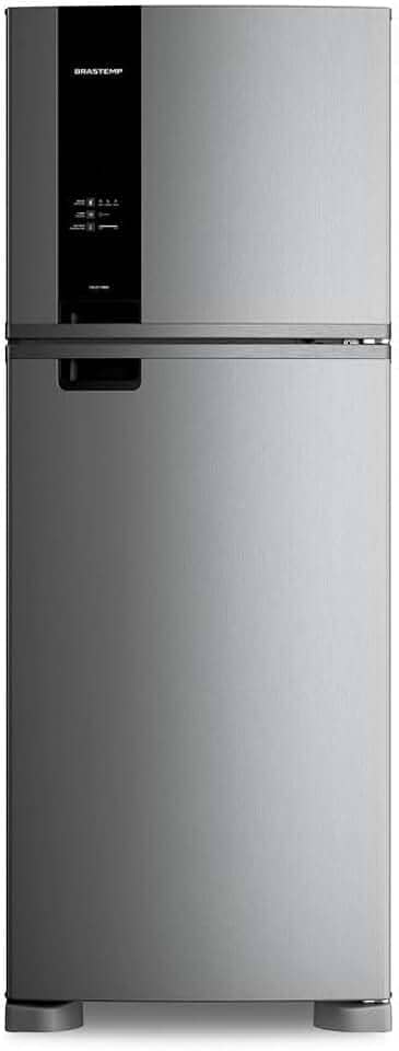 Geladeira Duplex Frost Free 461 Litros A+++ Cor Inox com Tecnologia Turbo Control e Fresh Box - BRM56FK 220v