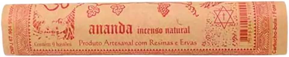 Incenso Ananda Natural (tradicional) - Limpeza e Purificação de Ambiente
