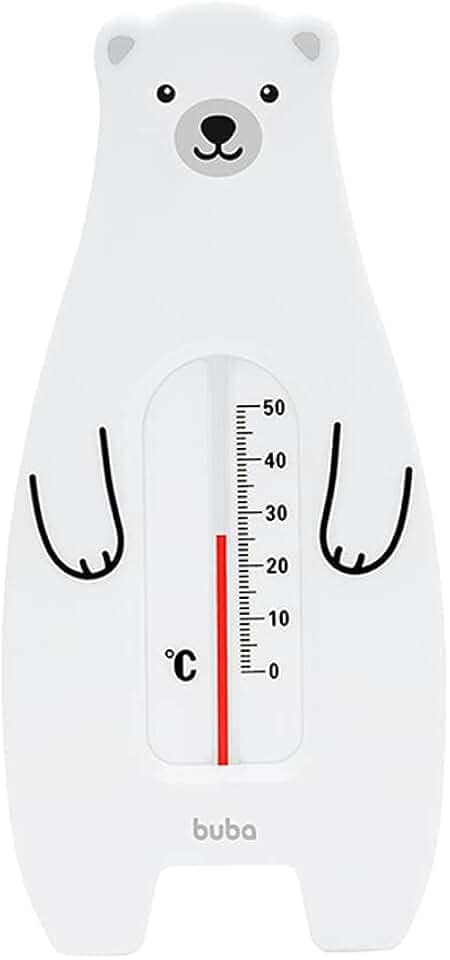 Buba Termometro De Banheira Urso Branco