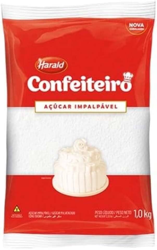 Açúcar de Confeiteiro 1,01kg - Harald