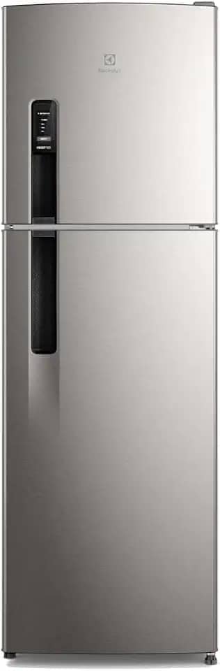 Electrolux Geladeira Electrolux Frost Free 400L AutoSense Duplex Inox Look (TF44S) 220V
