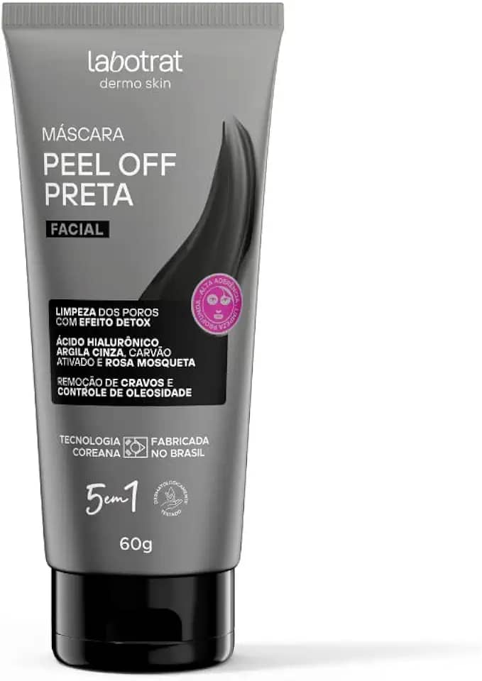 Máscara Facial Peel Off Preta Labotrat 60g
