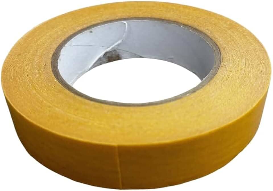 1 rolo Fita Dupla Face Crepada 19x30 Para Fixação de Carpete – 30m – Alta Adesão, Fácil Remoção, Ideal Para Pisos Liso (Granito, Porcelanato, Cimento) (1)