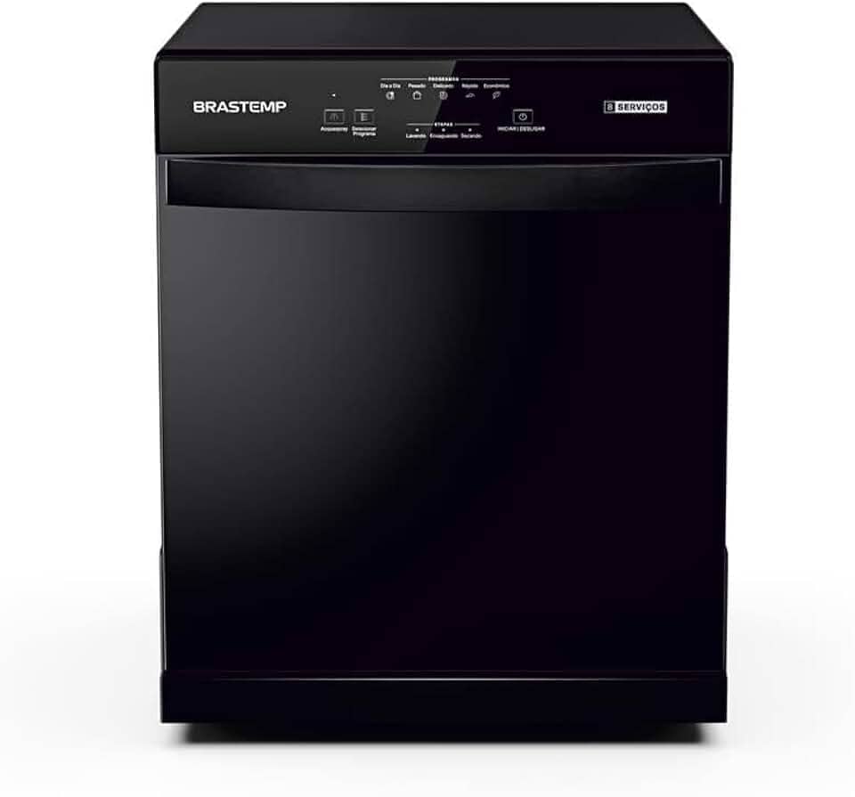 Lava Louças Brastemp 8 Serviços Preta - BLF08AE 220v