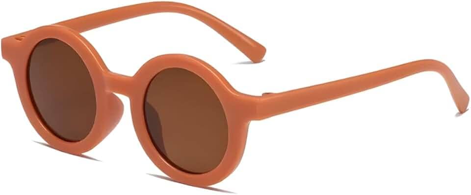 Óculos de Sol Infantil Retrô UV400 – ZIZI EYEWEAR, Proteção Total, Leve e Confortável