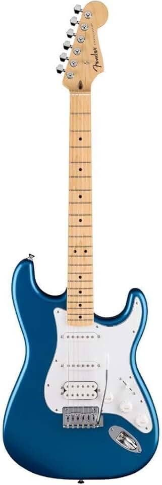 Fender Guitarra elétrica Standard Strat HSS MN Aqua Marine Metallic