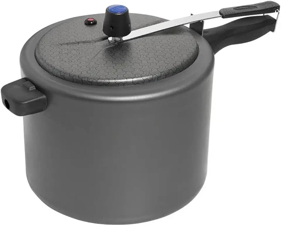 Panela de Pressão Pressionela Antiaderente de 10 Litros, Grafite, Ramos