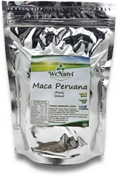 Maca Peruana 100% Pura em Pó 500g Wenutri