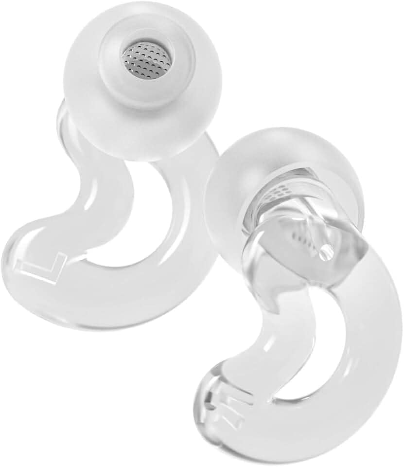 Protetores Auriculares Pro Concert Para Redução De Ruído, Filtro Patenteado 5 Camadas Shows Com Tamanhos Pp/P/M/G, Reutilizáveis Eventos Musicais Ao Vivo, Som Nítido, 19 Db