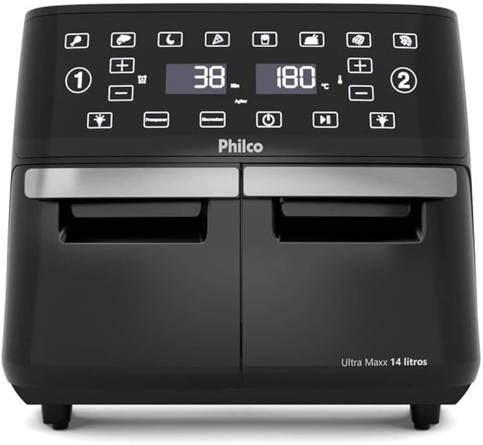 Air Fryer Philco 14L 4 em 1 Painel Digital PAF14A 127V
