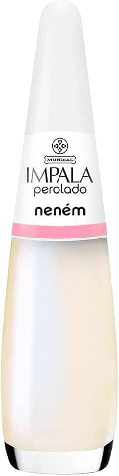 Esmalte Perolado Neném, Impala Cosmeticos, Branco