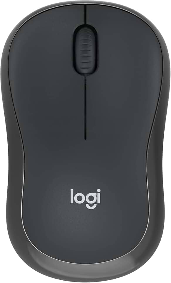 Mouse Sem Fio Logitech M240 com Conexão Bluetooth, Clique Silencioso, Design Ambidestro Compacto, Bateria de 18 Meses, Compatível com Windows, macOS, ChromeOS - Grafite
