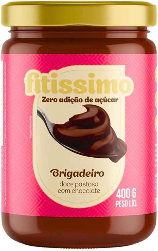 Brigadeiro De Colher Zero Açúcar Zero Lactose Fitissimo 400g