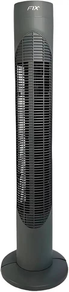 Ventilador Torre Silencioso, 86cm Altura, 3 Velocidades, Design Moderno, Base 16cm, 50W, 110V, Função Oscilante