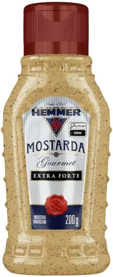 Mostarda Escura Holandesa Hemmer Squeeze 200g