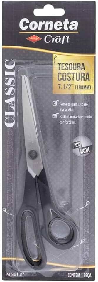 Tesoura De Costura De Inox Classic 7''