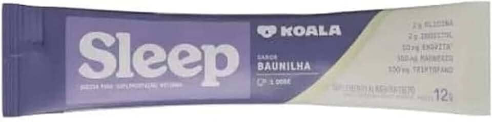 Koala Sleep Sachê de 12g Sabor Baunilha-Caffeine Army