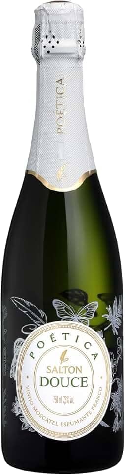Espumante Salton Poética Douce Moscatel Branco 750ml – Vinho Espumante Brasileiro
