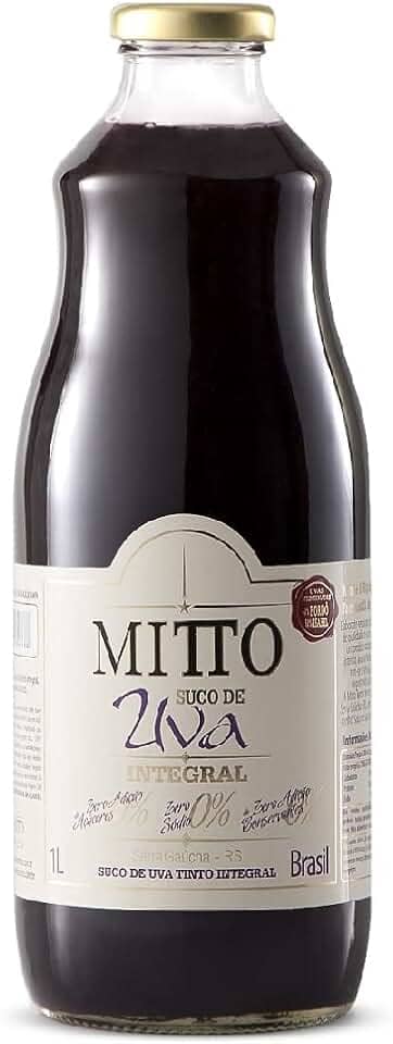 Suco Uva Tinto Integral Mitto Vidro 1L