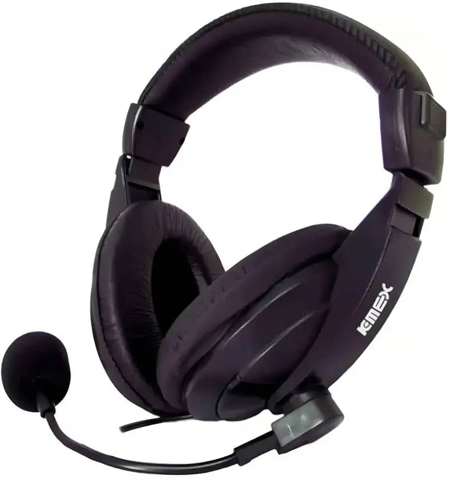 Headset Fone Office Conector P3 K-mex Ars-7500/ Ars-7600