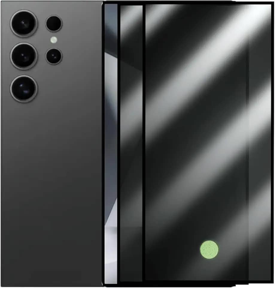 Kit 2 Pelicula Privacidade 3D Anti-Spy Para Samsung Galaxy S24 Ultra Tela 6.8" - SMART E CASE