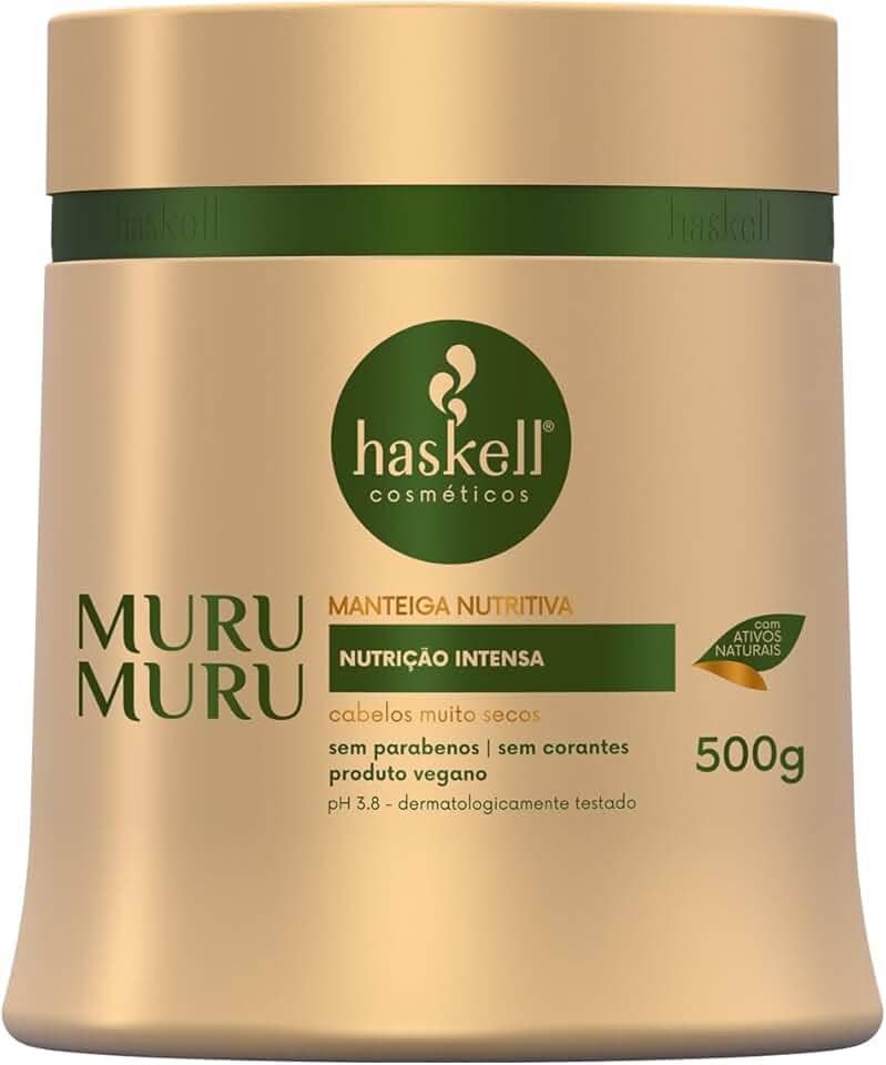 Manteiga Hidratante Murumuru, Haskell, 500 gr