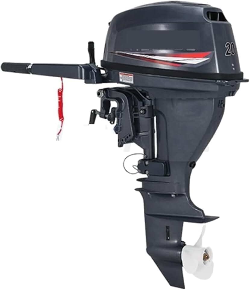 Motor de pesca de dois tempos, quatro tempos, máquina de popa de eixo curto, barco de borracha Frp barco de pesca hélice rápida Frequey motor de tração manual, 2 tempos 12