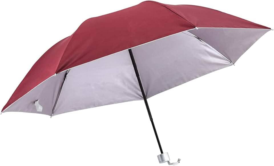 Mini Sombrinha Dupla Face Cor Sortida 55cm – Compacta, Leve e Prática