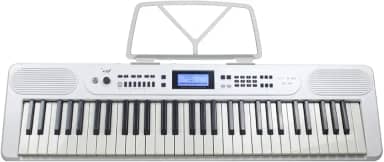 Teclado Musical Bravo Bp399 61 Teclas Sensitivas Bluetooth (WH - White)