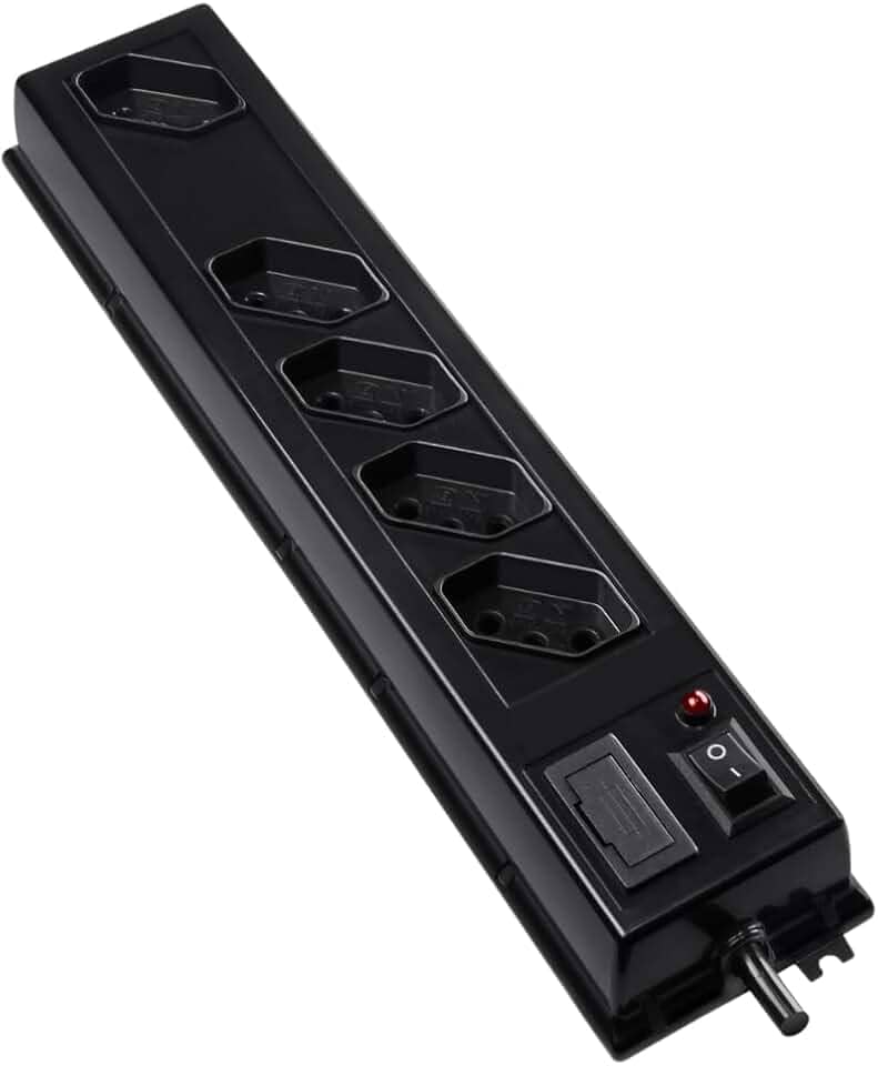 Filtro de linha para pc gamer Notebook som | Involts (5 TOMADAS)