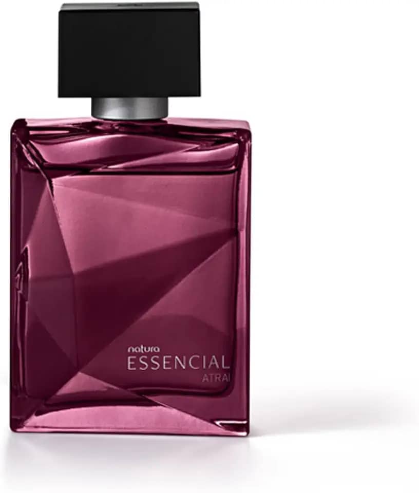 Natura Essencial Atrai, Fragrância Masculina Intensa com Madeiras Nobres e Pimenta Rosa, 10h de Duração
