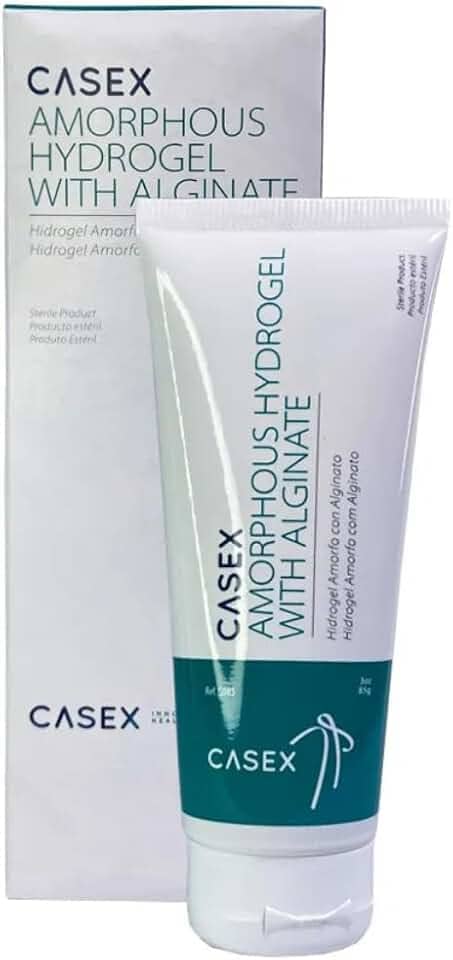 Pomada Ally Gel Hidrogel Casex – Tratamento de Feridas, Úlceras, Cortes, Abrasões e Queimaduras |1 Unidade