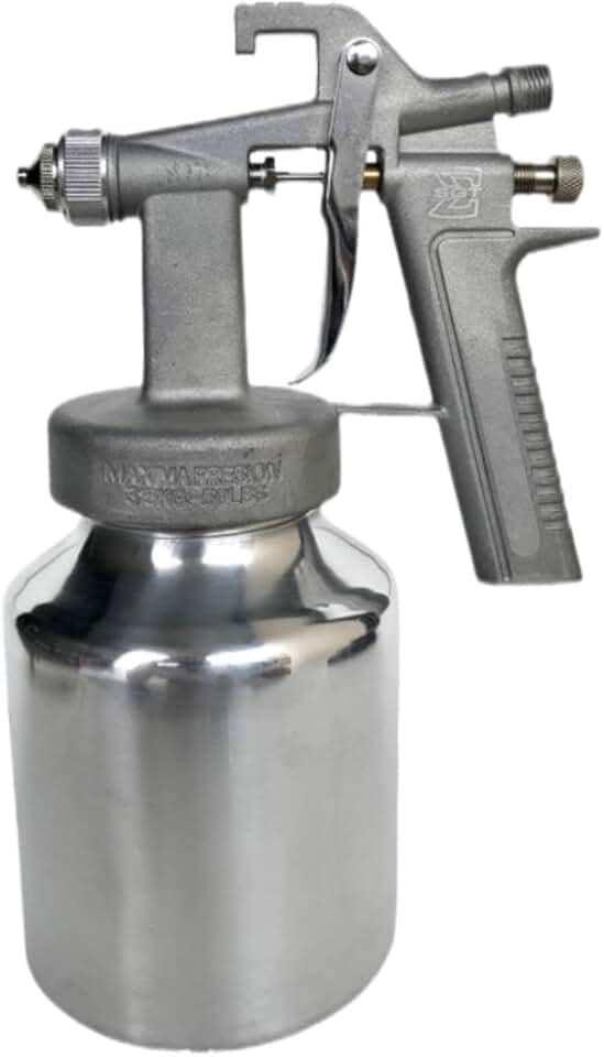 Pistola Pintura Ar Direto Caneca De Alumínio Bico 1,3 mm