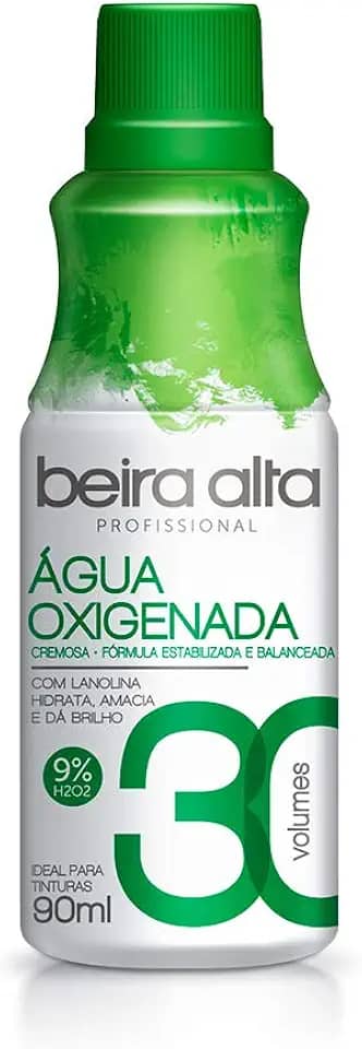 Água Oxigenada Cremosa 90Ml 30 Volumes Unit, Beira Alta