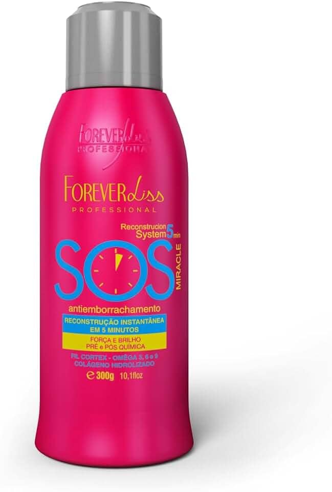 Máscara Sos Antiemborrachamento 300ml Forever Liss