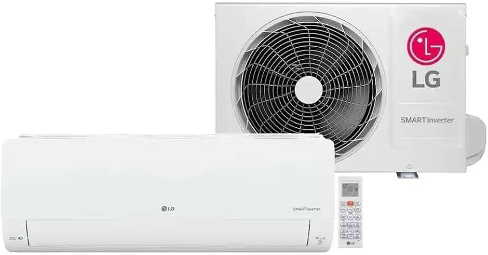 Ar Condicionado Split Smart Inverter Hi Wall LG + IA 9000 BTUs Frio S3NQ09JA31E.EB2GAM1-220V