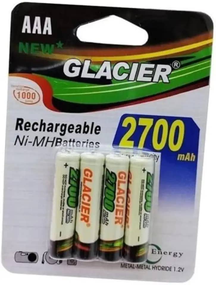 Pilha Recarregável AAA 2700mAh Blister com 4 unidades