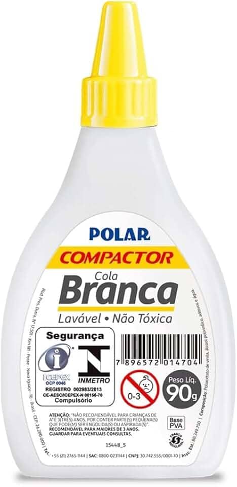 Cola Branca Compactor Polar 90g Único