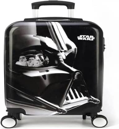 Mala de Viagem Pequena Bordo Star Wars Preto - Luxcel
