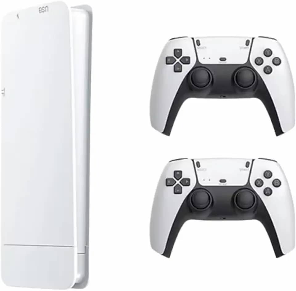 Game Stick M15 PRO 4K – Console de Jogos Retrô com 20.000 Jogos na Memória + 2 Controles Sem Fio – Diversão para Crianças e Família